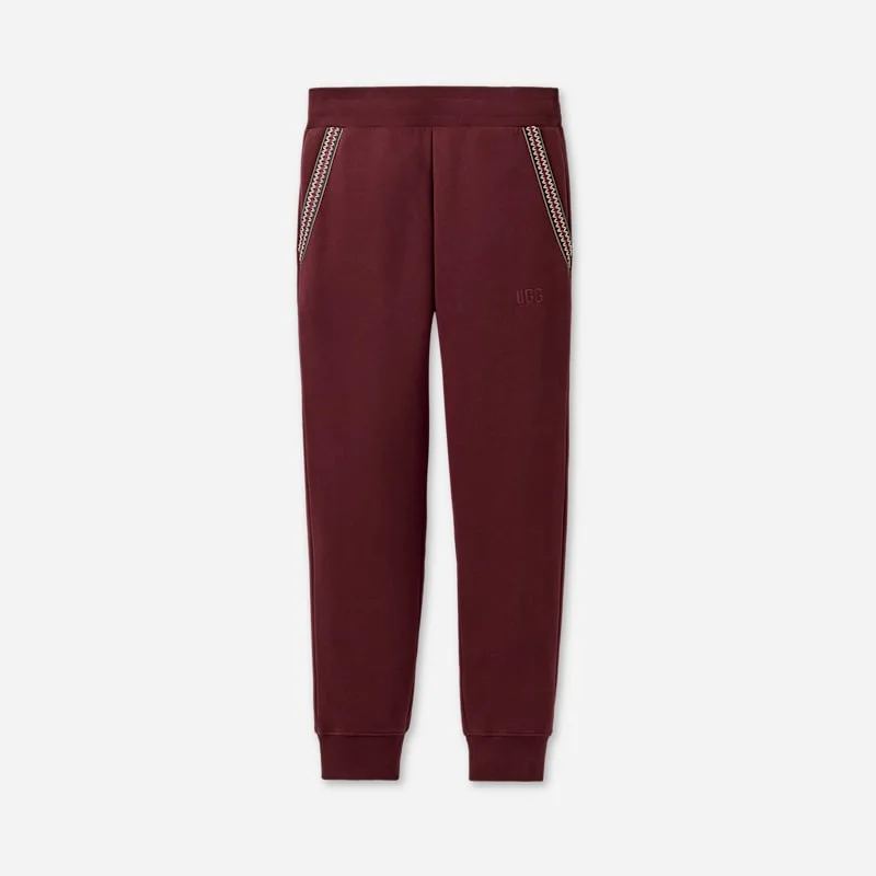 ® Men's Tasman Jogger Cotton Blend/Recycled Materials Bottoms in Wild Grape - 1