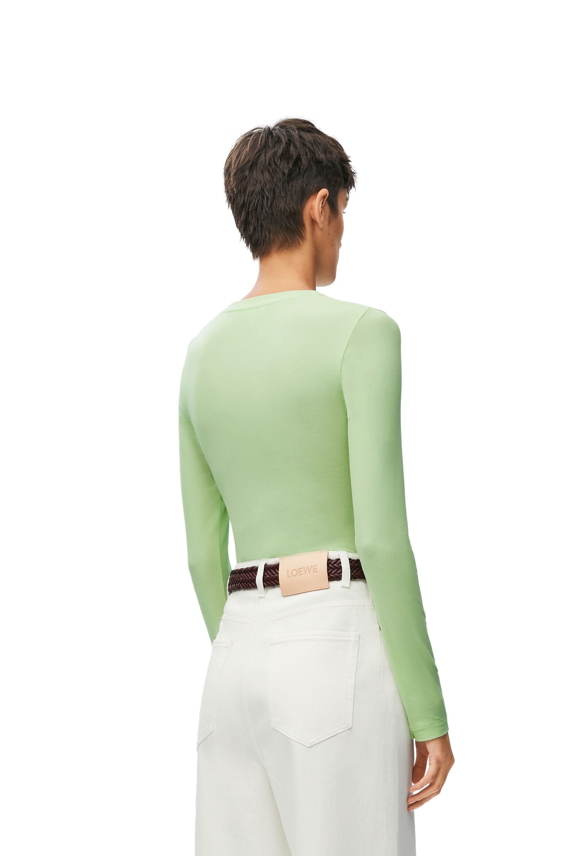 Long sleeve top in modal - 4
