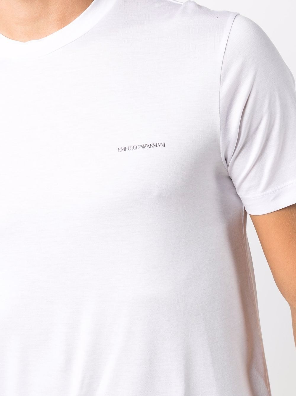 Logo cotton blend t-shirt - 3