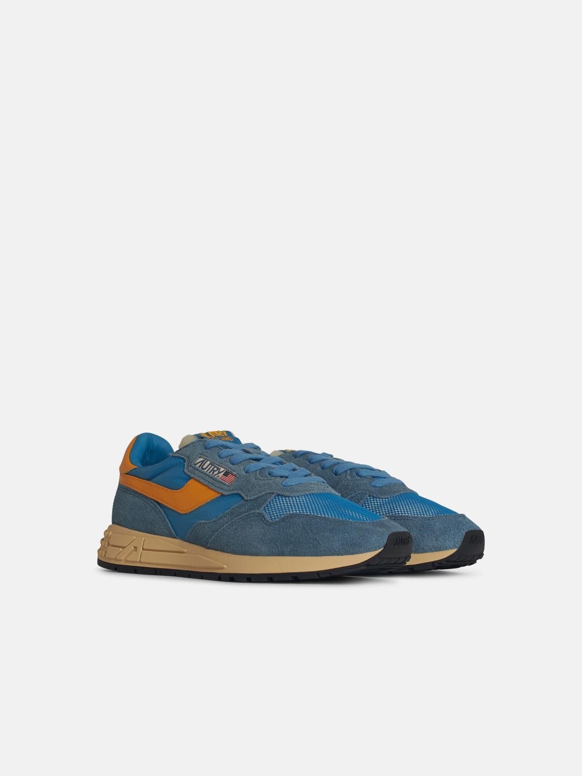 'REELWIND' BLUE SUEDE SNEAKERS - 2