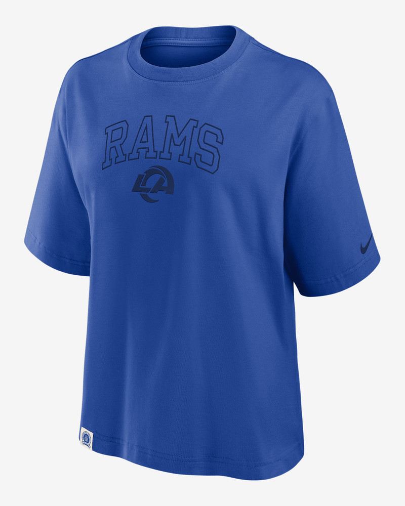 Los Angeles Rams Arch Boxy Women's Nike NFL T-Shirt 1