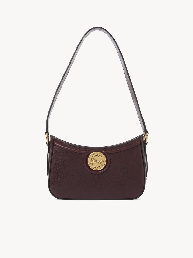 HORSE MEDAL SHOULDER BAG IN GRAINED LEATHER 1