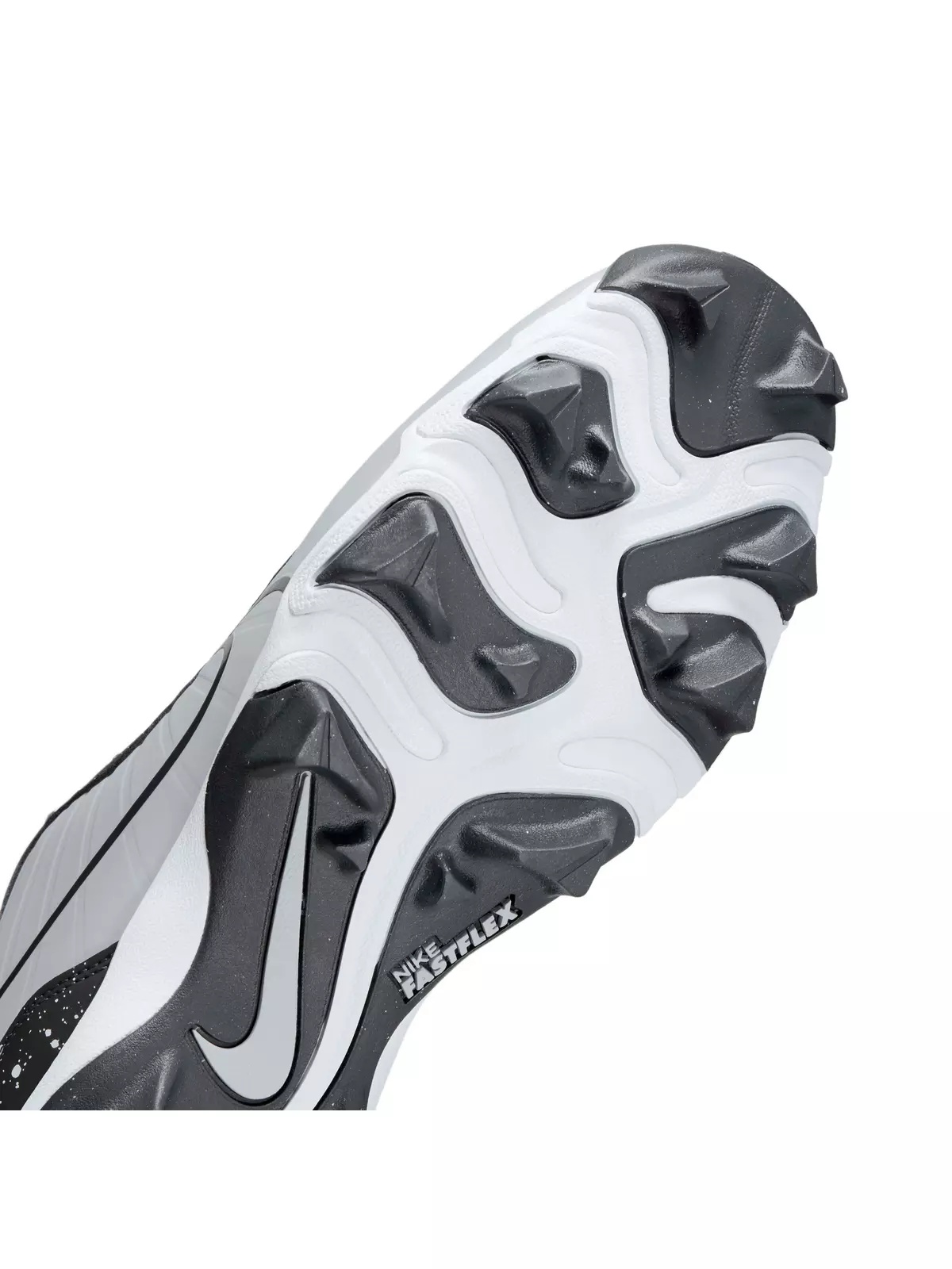 Alpha Huarache 4 Keystone "Wolf Grey/White/Dark Smoke Grey" Men's Baseball Cleat - 7
