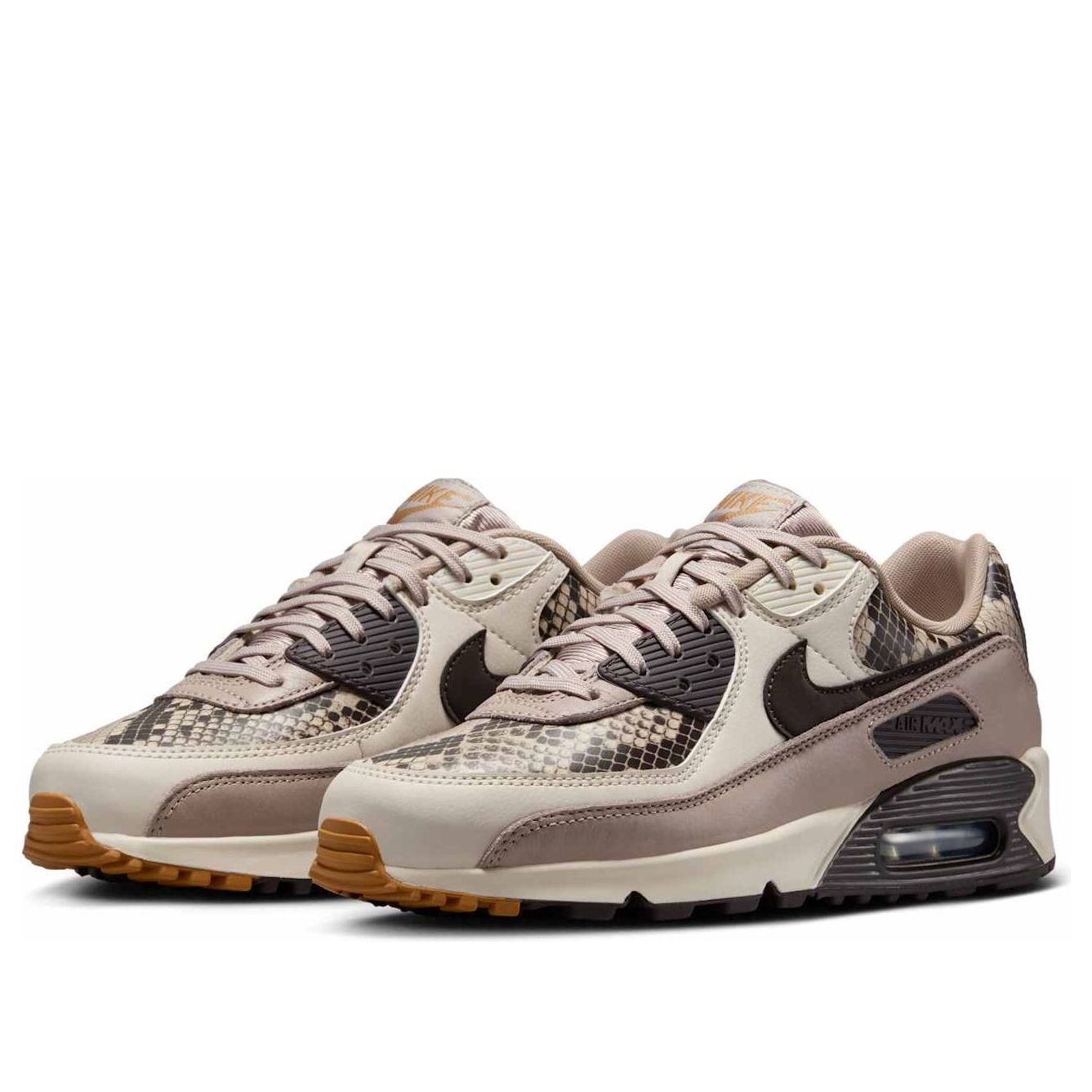 (WMNS) Nike Air Max 90 'Tan Snakeskin' HF1212-200 - 3