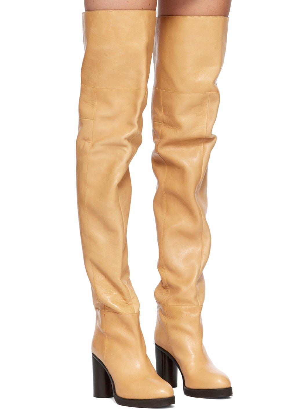 Tan Lurna Tall Boots - 4