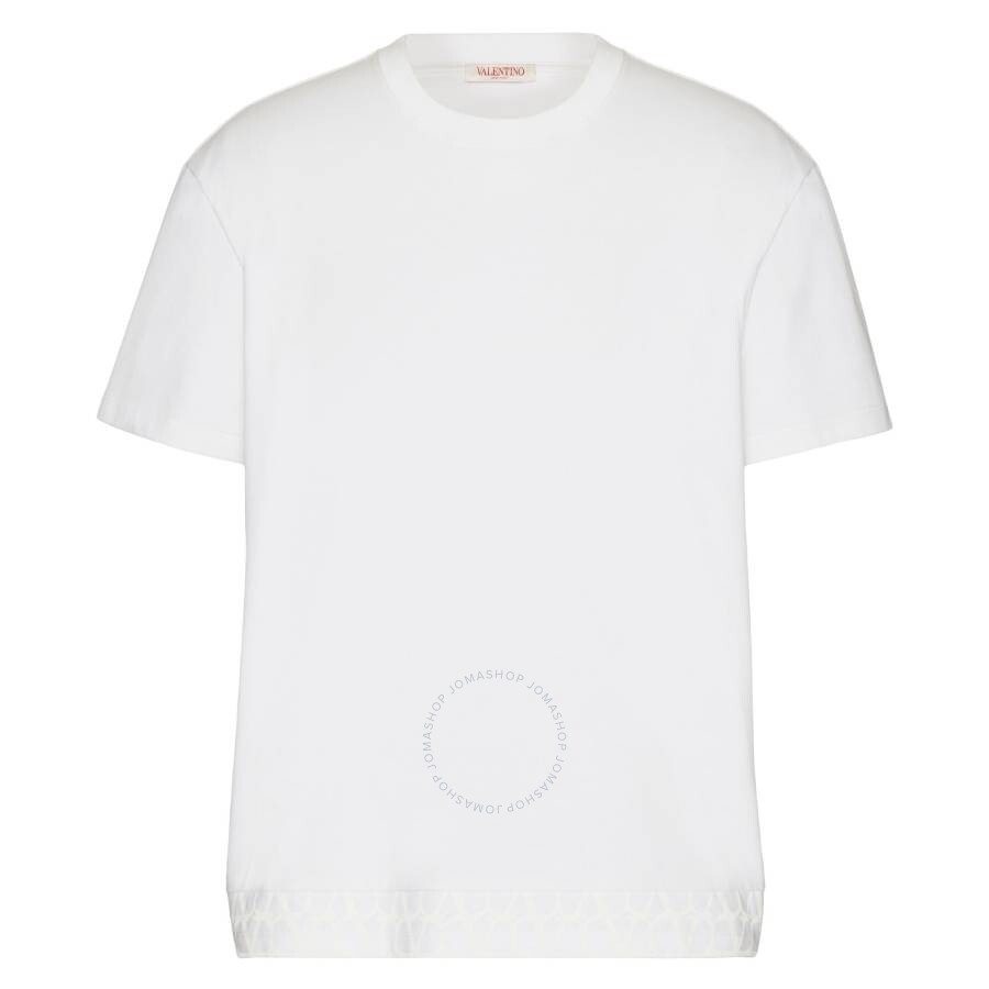 Tシャツ・カットソー VALENTINO T-SHIRT WITH \"TOILE ICONOGRAPHE\" PRINT Cotton T-shirt With Toile Iconographe Print for Man in Black