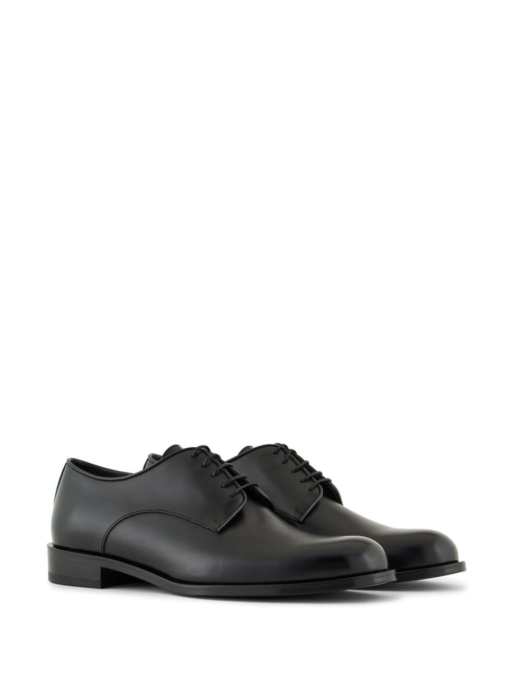 leather derby shoes - 2
