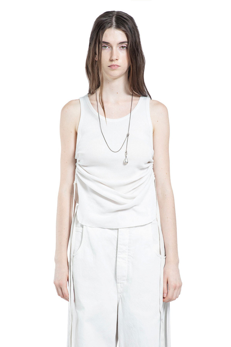 Mara Wrinkled Cropped Tank Top 1