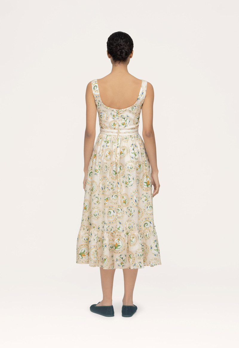 Melon Menaje Midi Dress 5