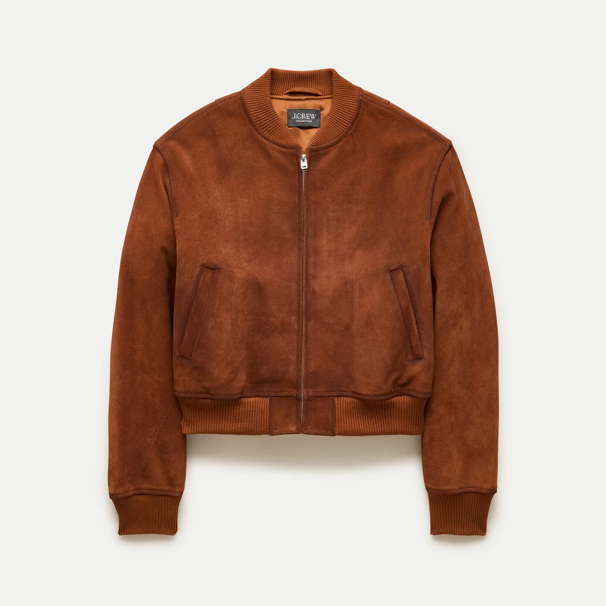 Collection suede bomber jacket - 1
