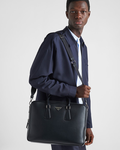 Prada Leather briefcase outlook