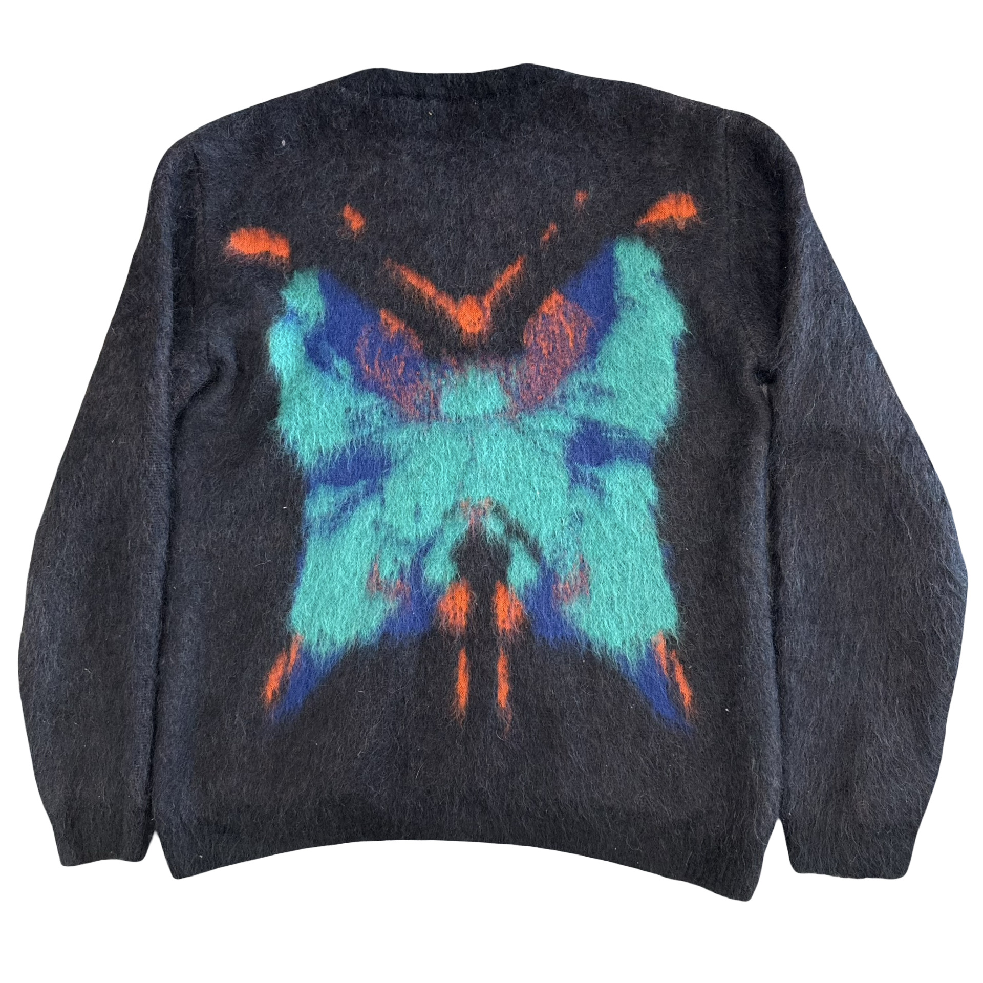 Final Blow - Louis Vuitton Mohair Butterfly Intarsia Sz XL - 3