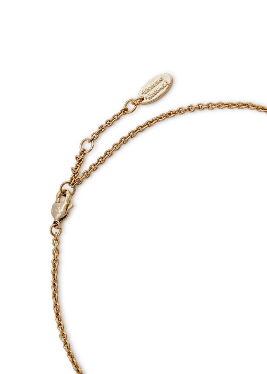 Mayfair Bas Relief embellished orb necklace - 4