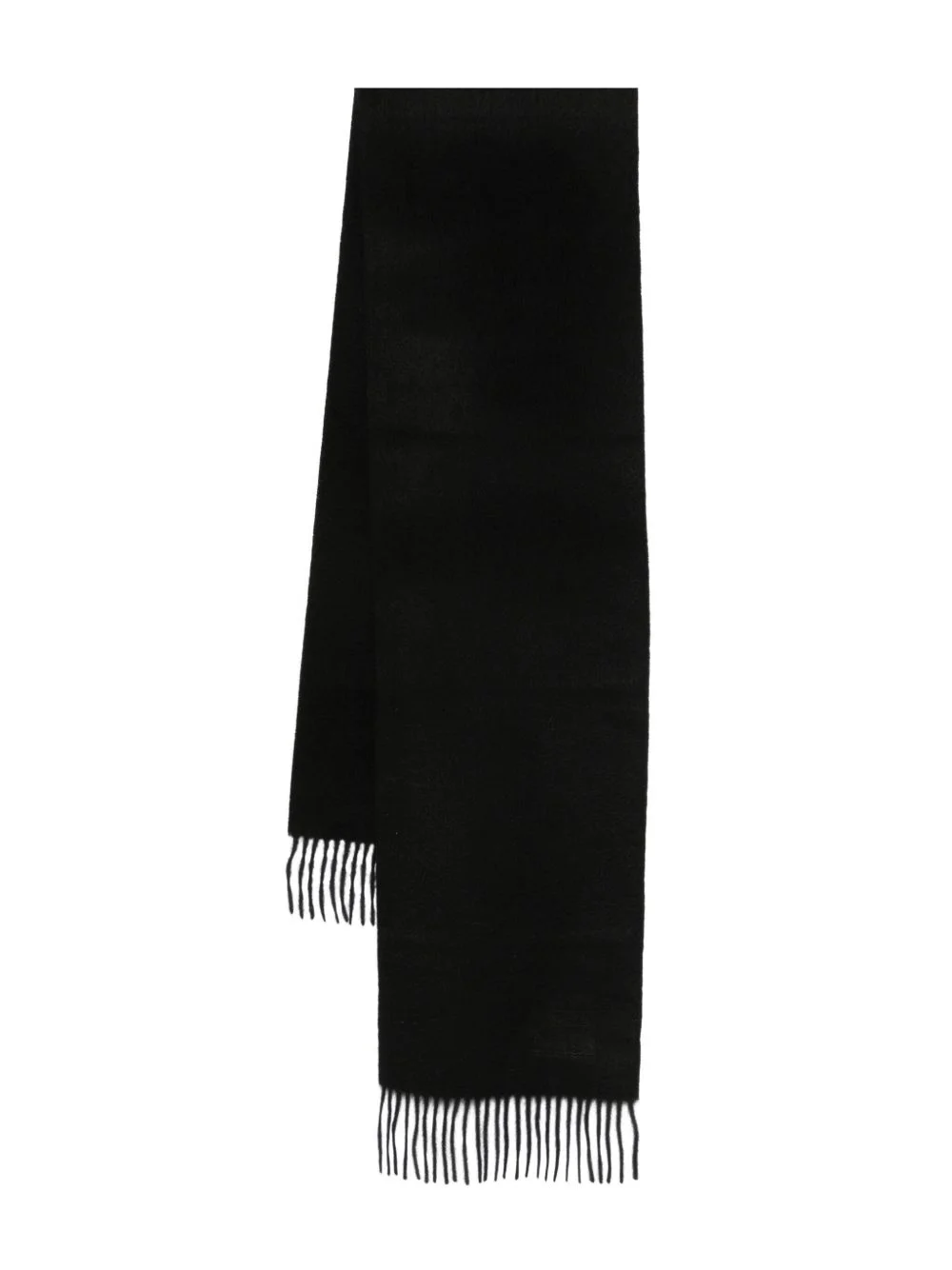 cashmere fringed-trim scarf - 1