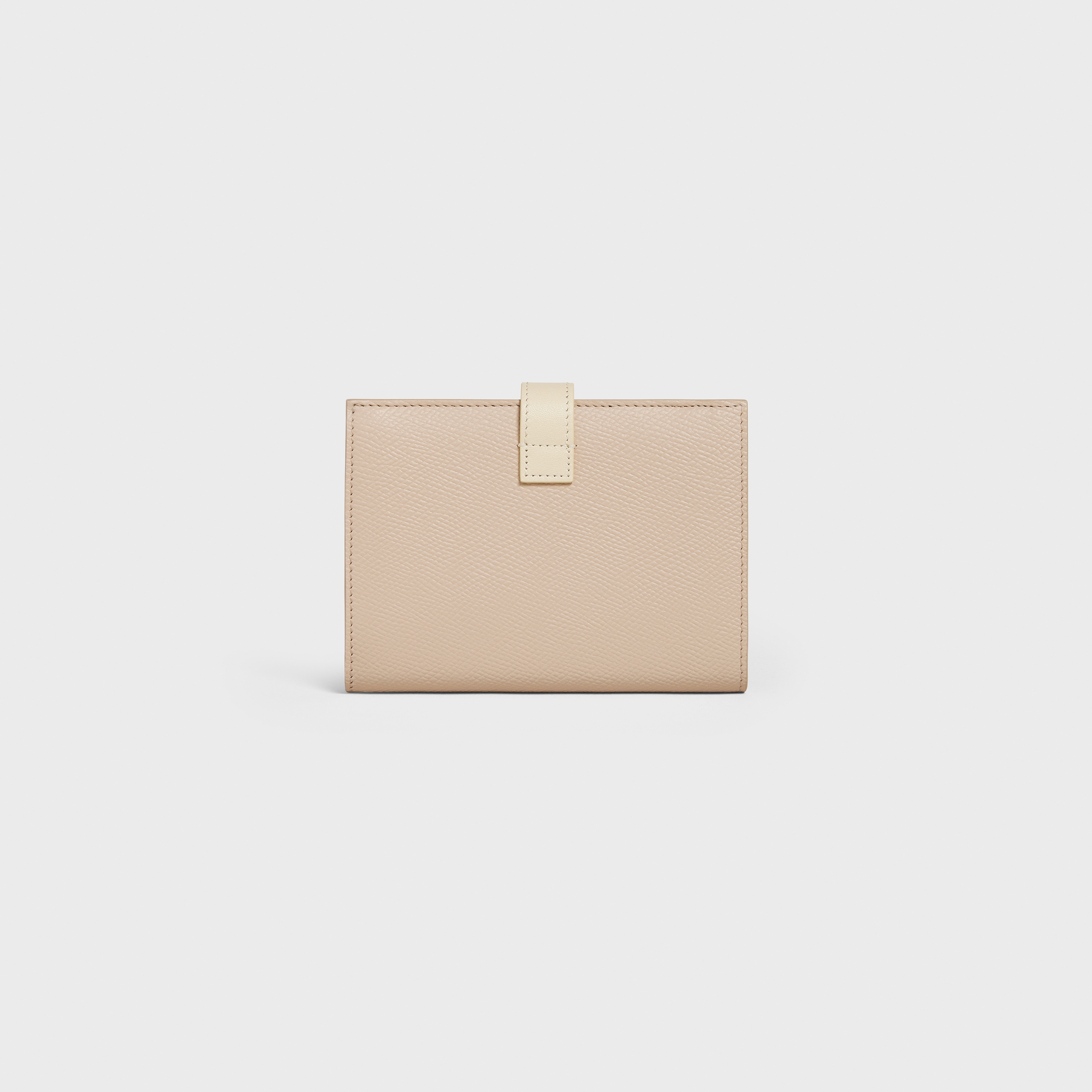 Medium strap wallet in Bicolour Grained Calfskin - 3