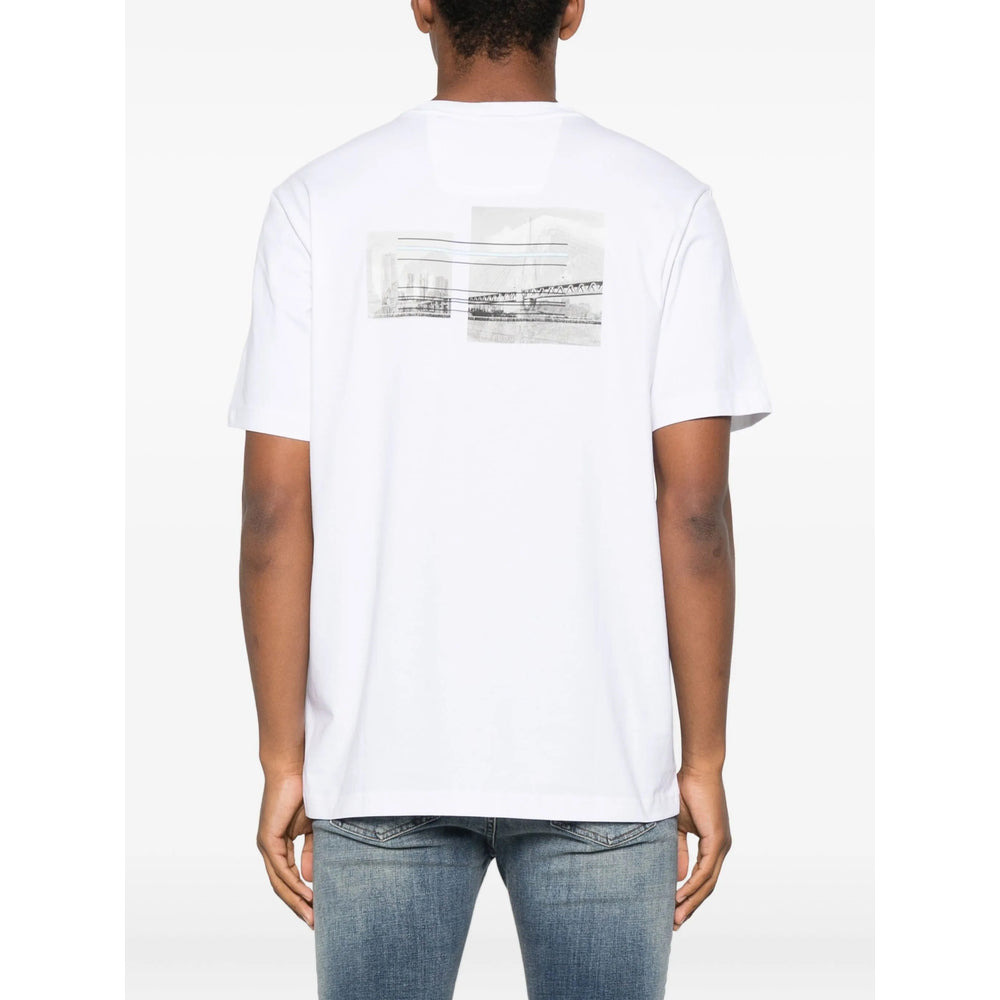 Boss White T-Shirts & Vests - T-Shirts Men - 3