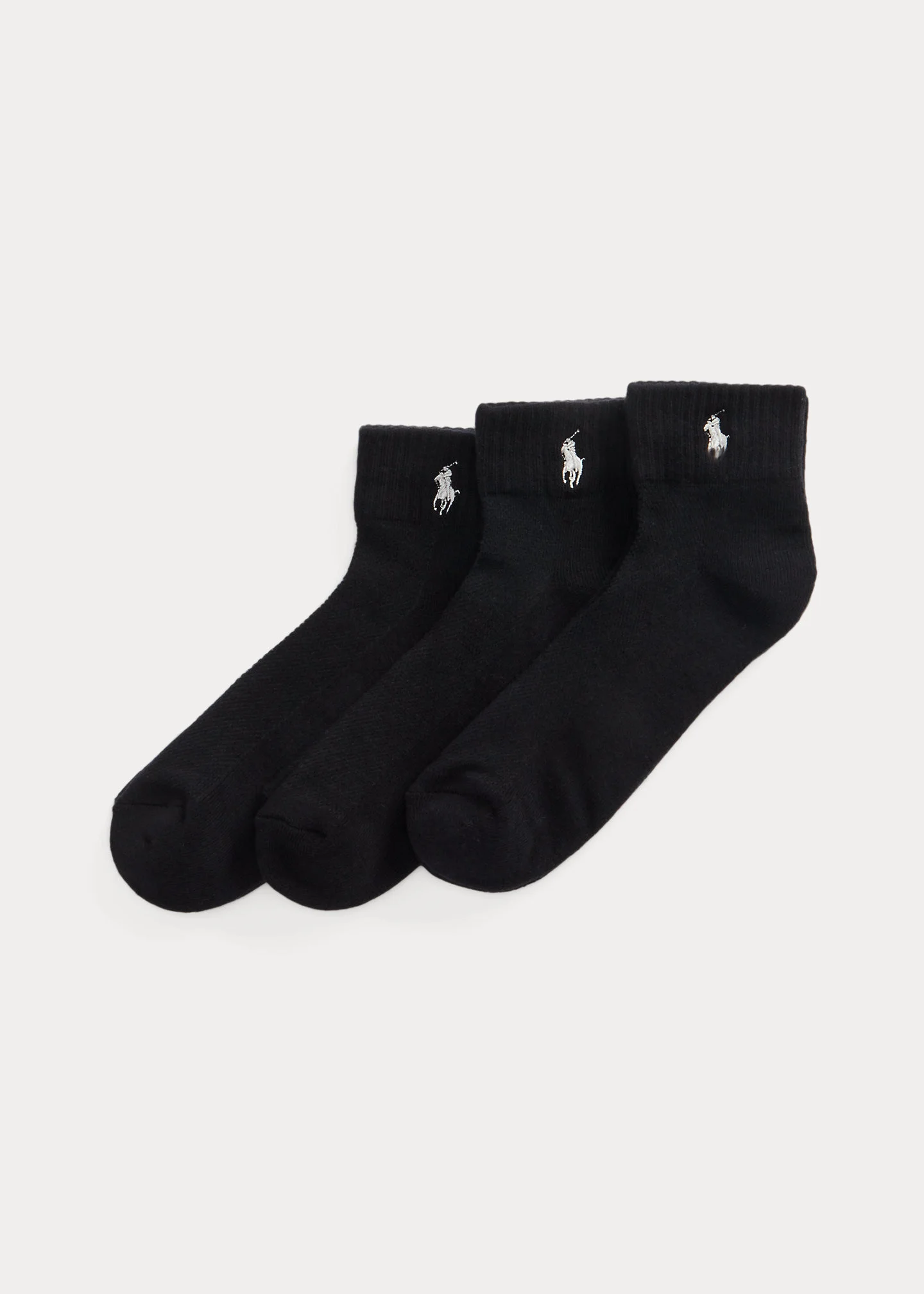 Half-Cushioned Sport Ankle Sock 3-Pack - 1