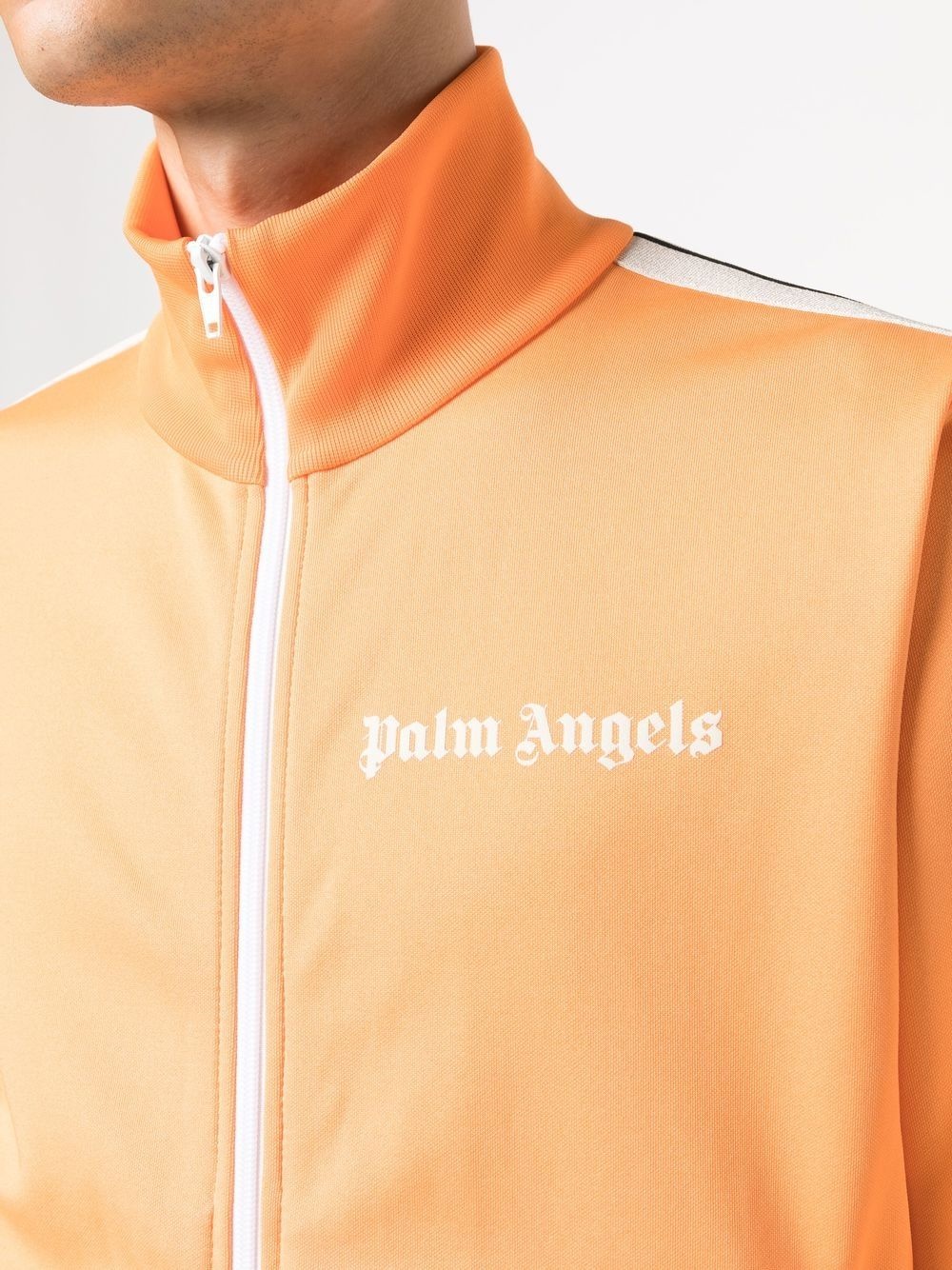 logo-print track jacket - 5
