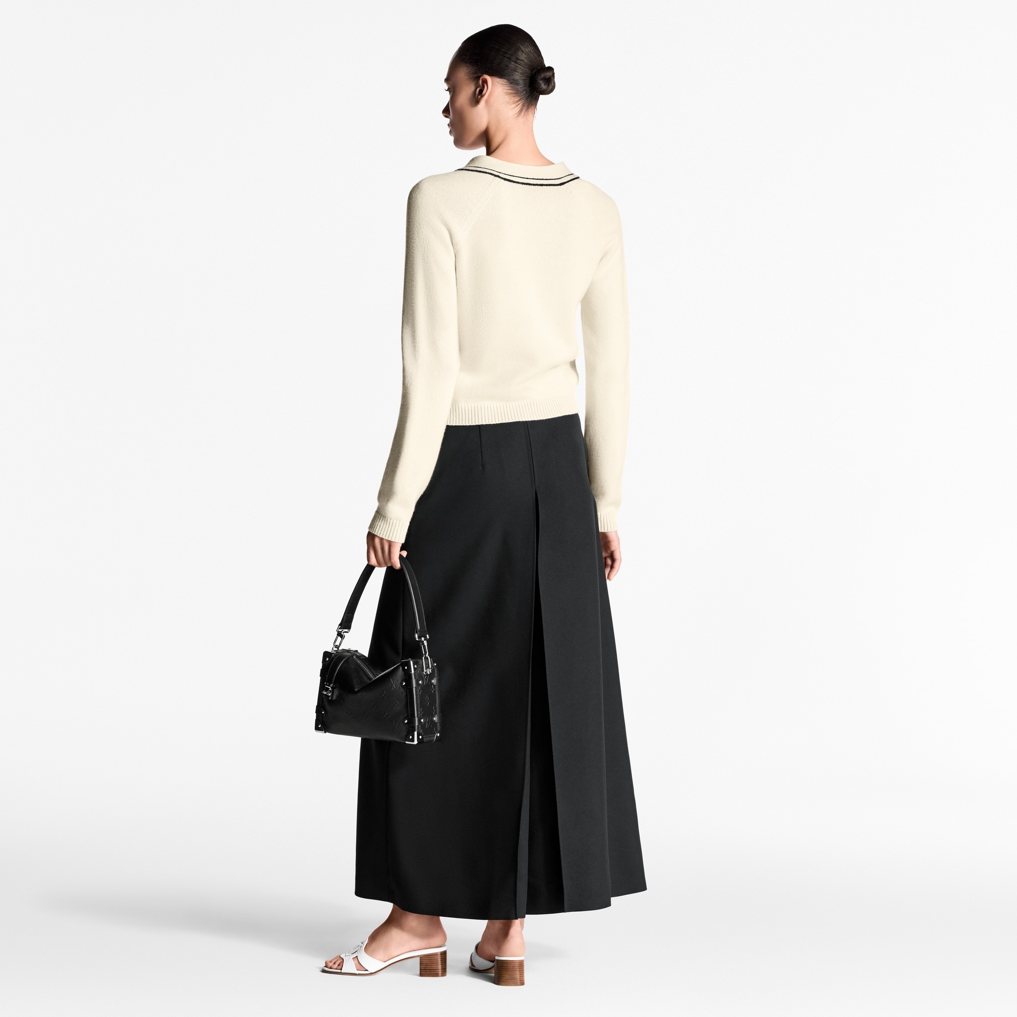 Gabardine Pleat Pants - 3