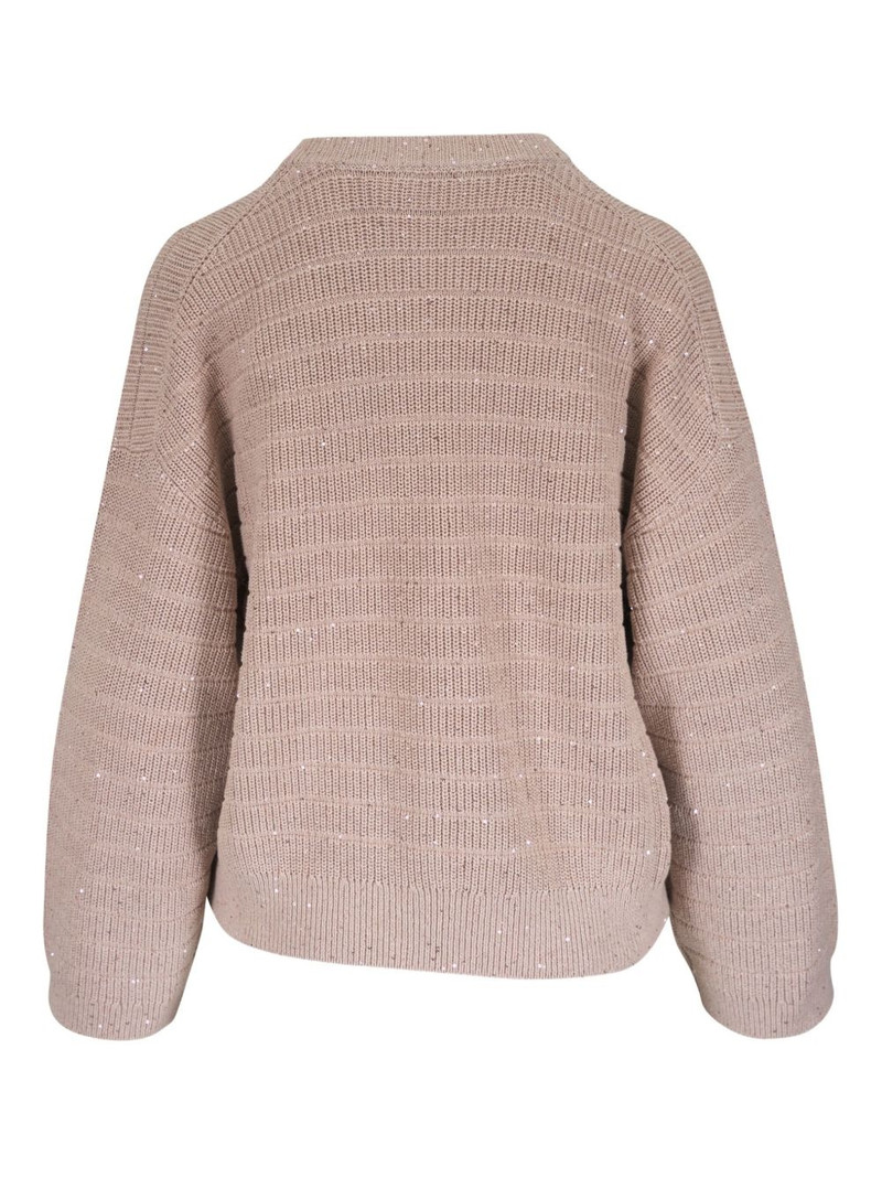 Brunello Cucinelli sequin-embellished jumper outlook