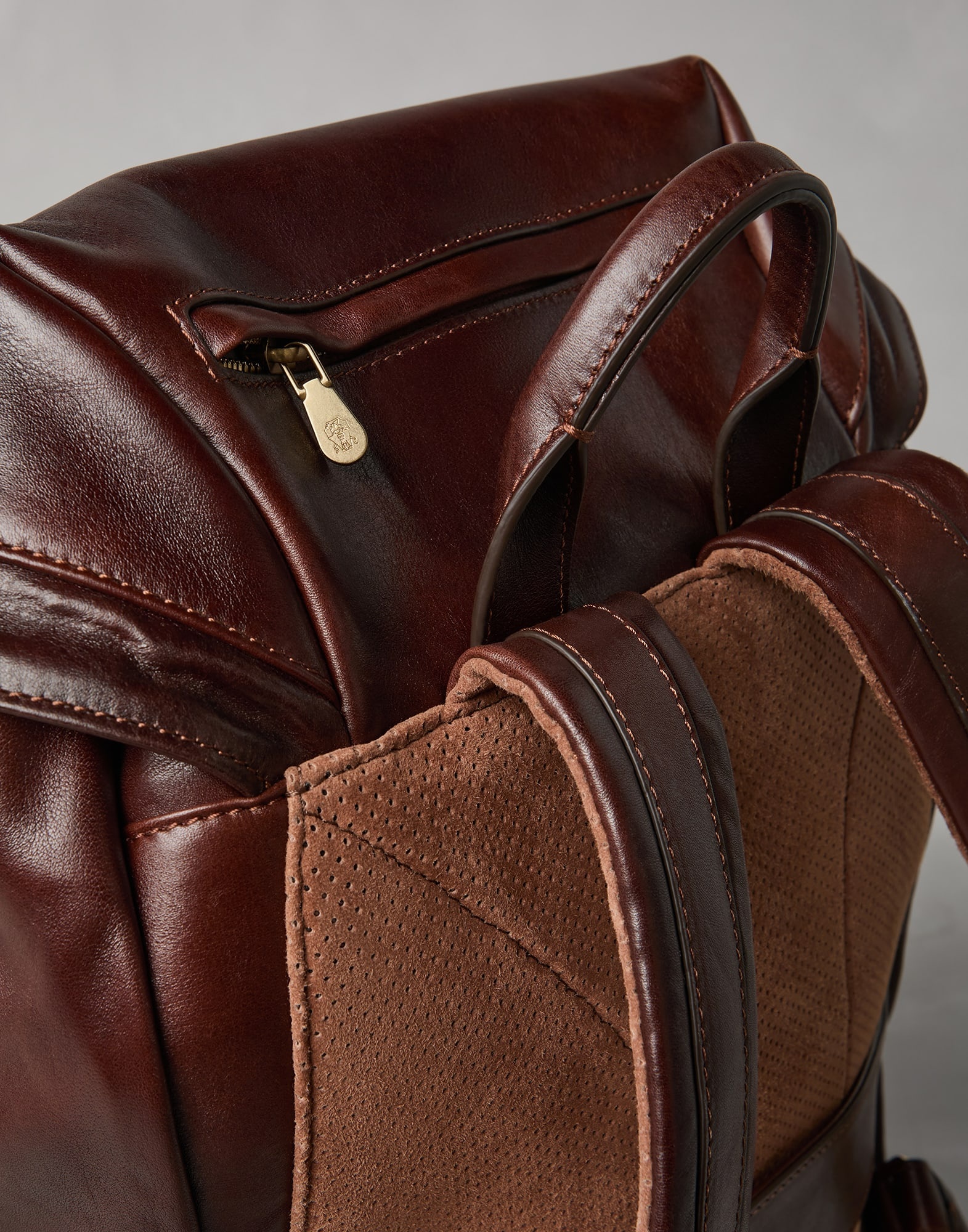Calfskin leisure backpack - 3
