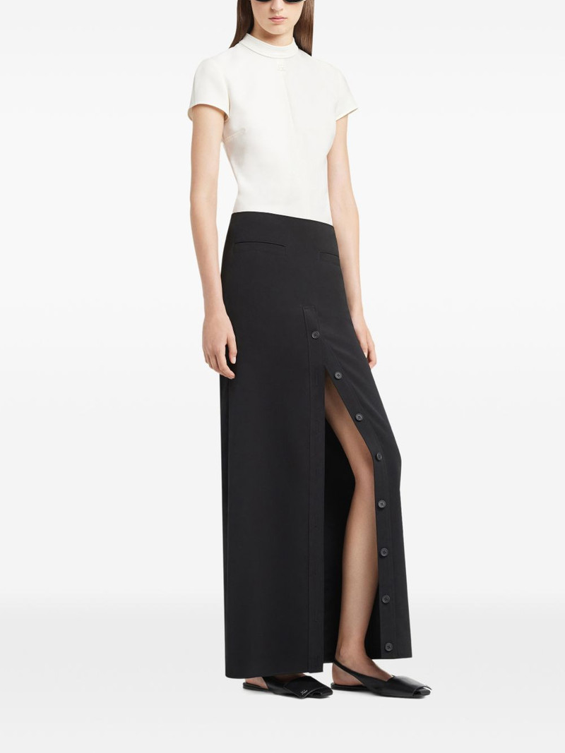 heritage crêpe short-sleeves blouse 3