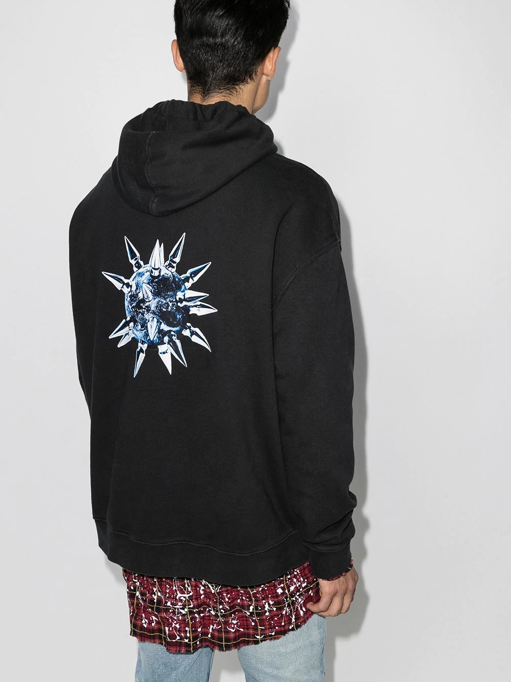 time crisis print hoodie - 3