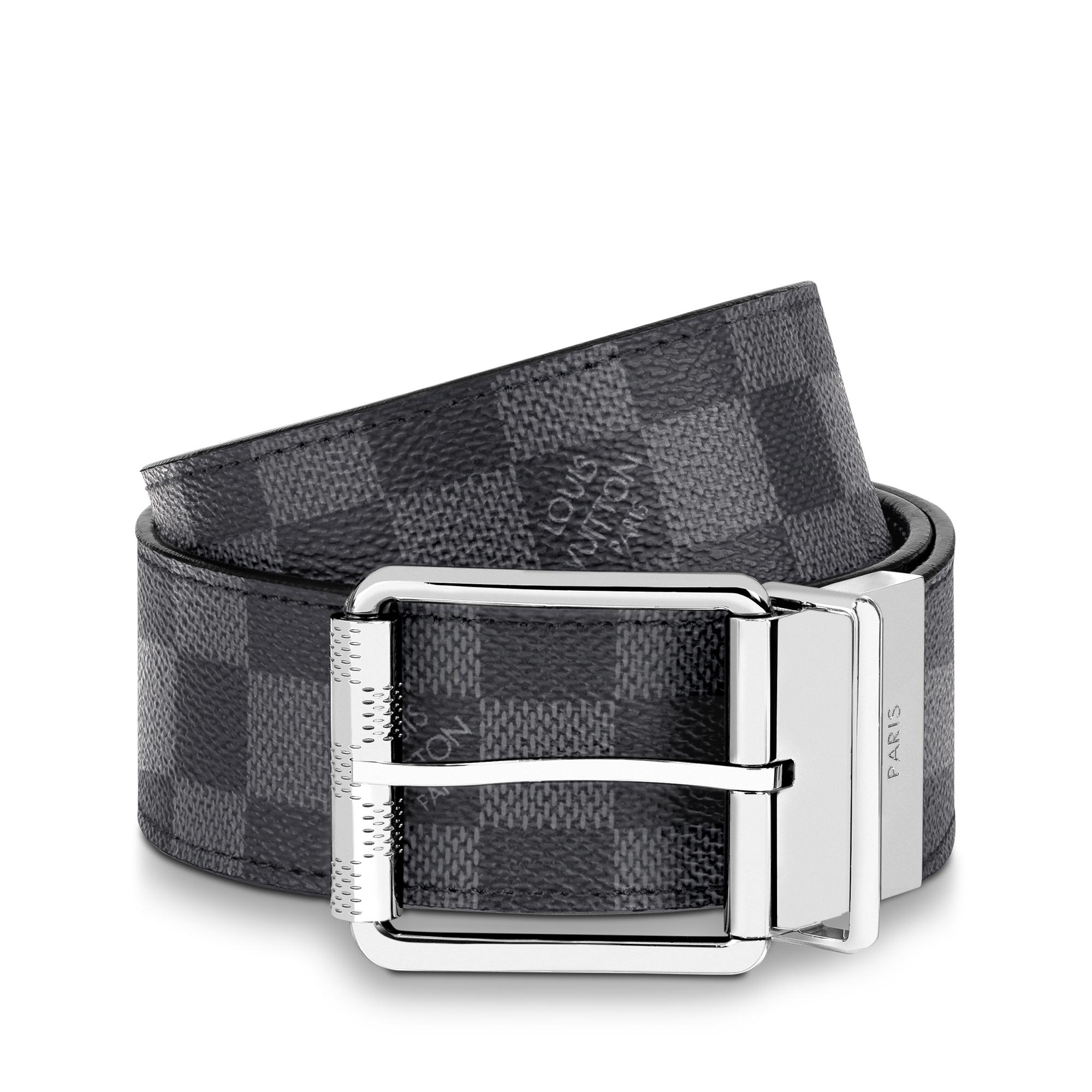 Damier Print 40MM Reversible - 3