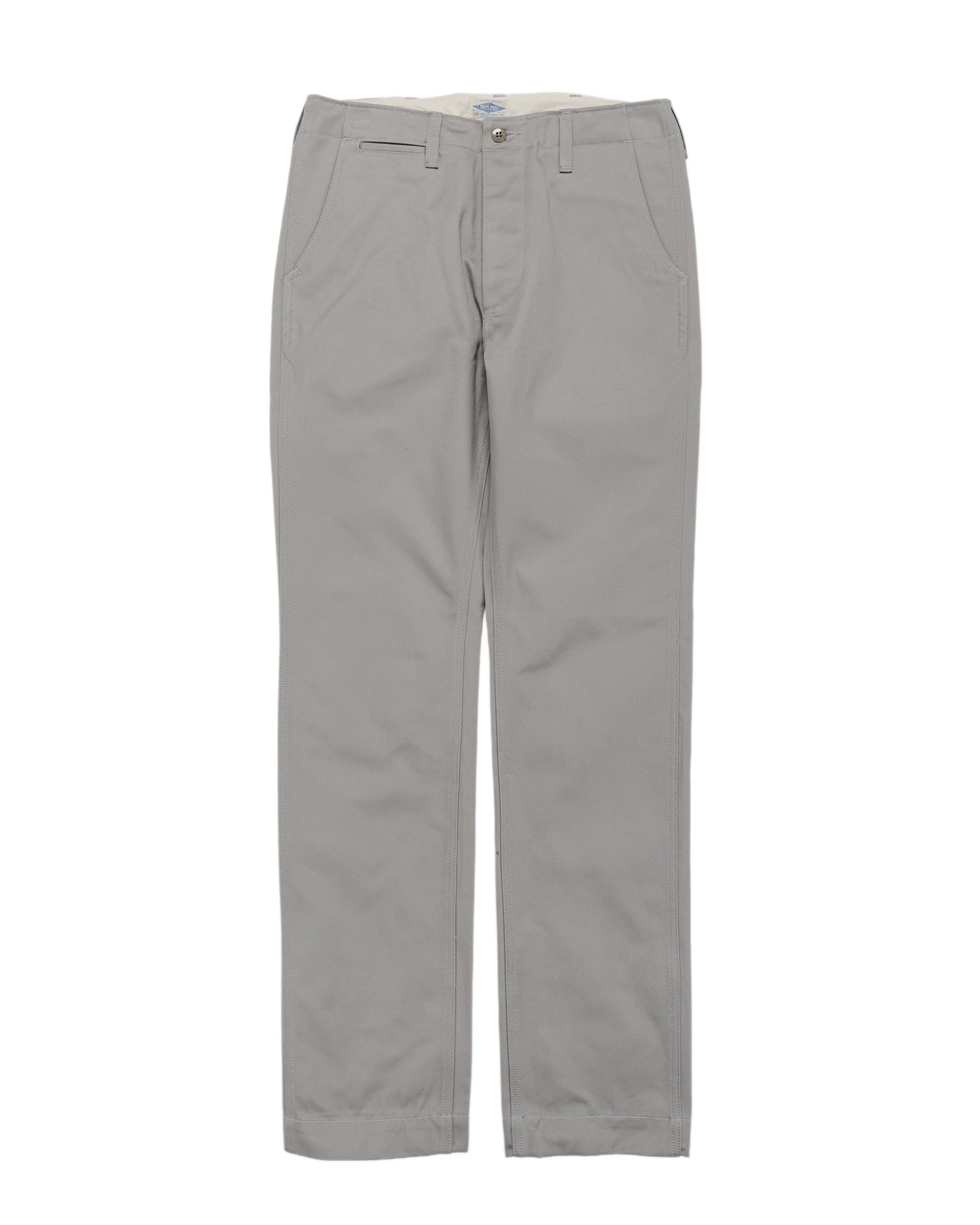 MP19010 Blue Seal Chino Trousers Medium Gray - 1
