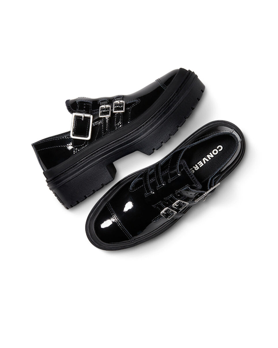 Chuck Taylor All Star Lugged Heel Mary Jane Platform Patent Leather - 6