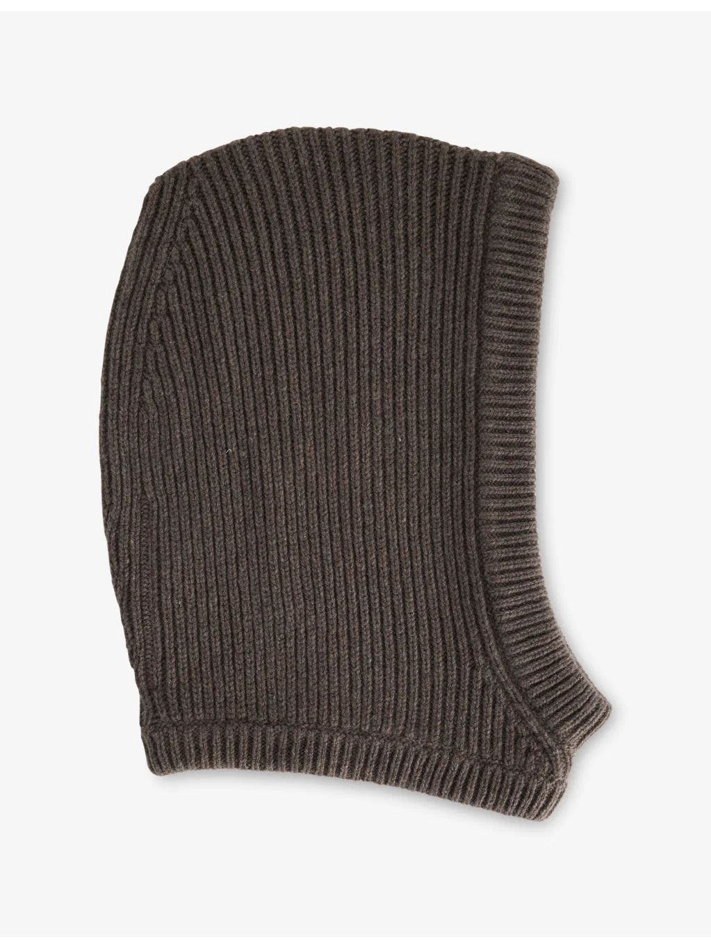 Brushed Cashmere-Blend Knit Hood - 1