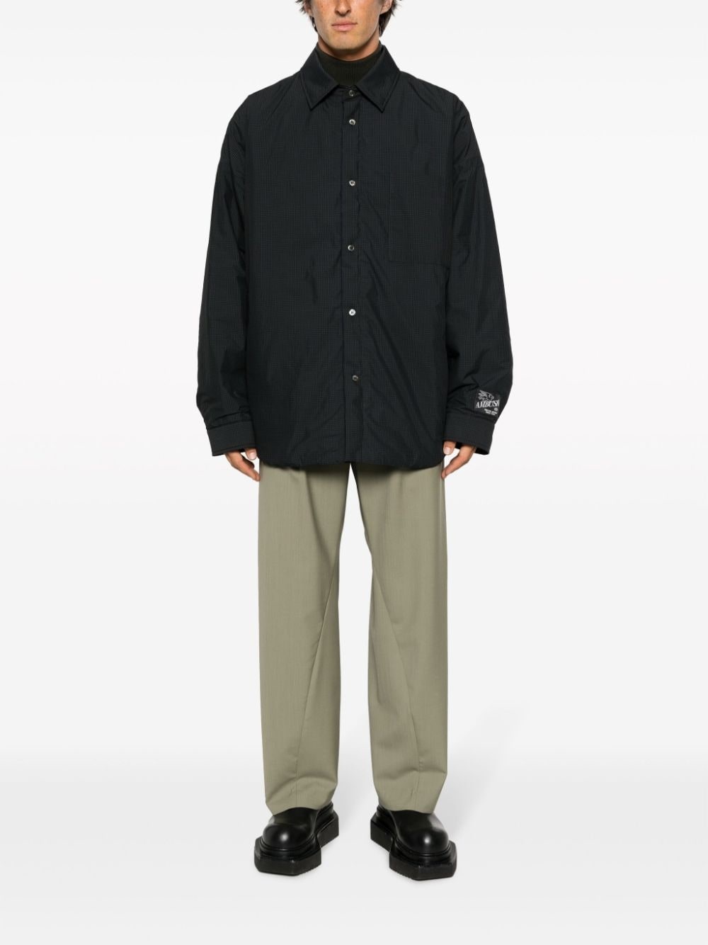 padded shirt jacket - 2