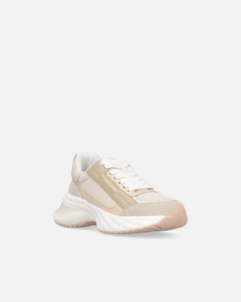 ARIEL SNEAKERS WITH LOGO AND LEATHER AND SUEDE DETAILS 2