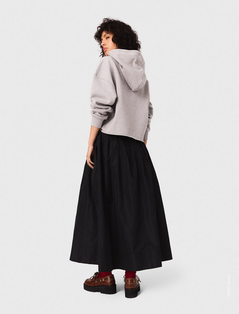 Embroidered logo cropped sweatshirt 4