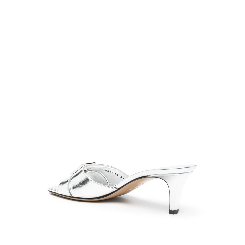 Fendi Silver Sandals Women - 2