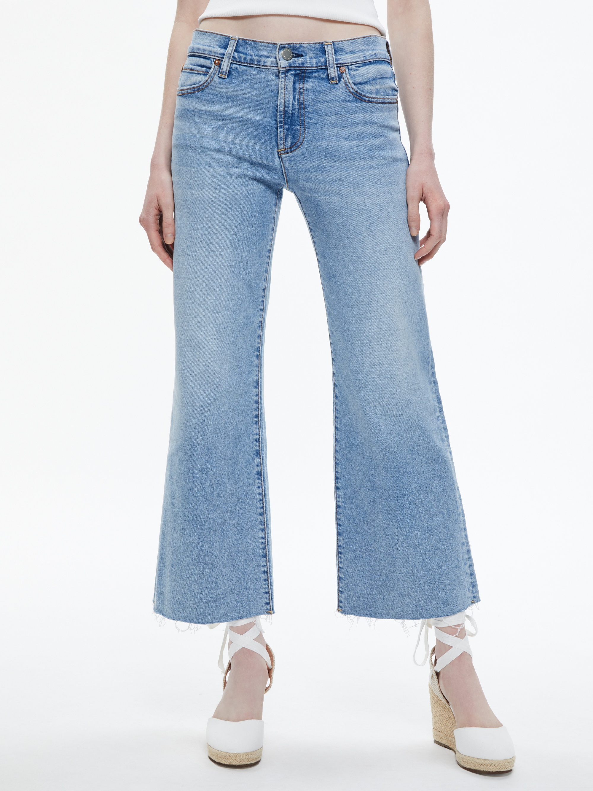 ROXIE LOW RISE FLARED LEG JEAN - 2