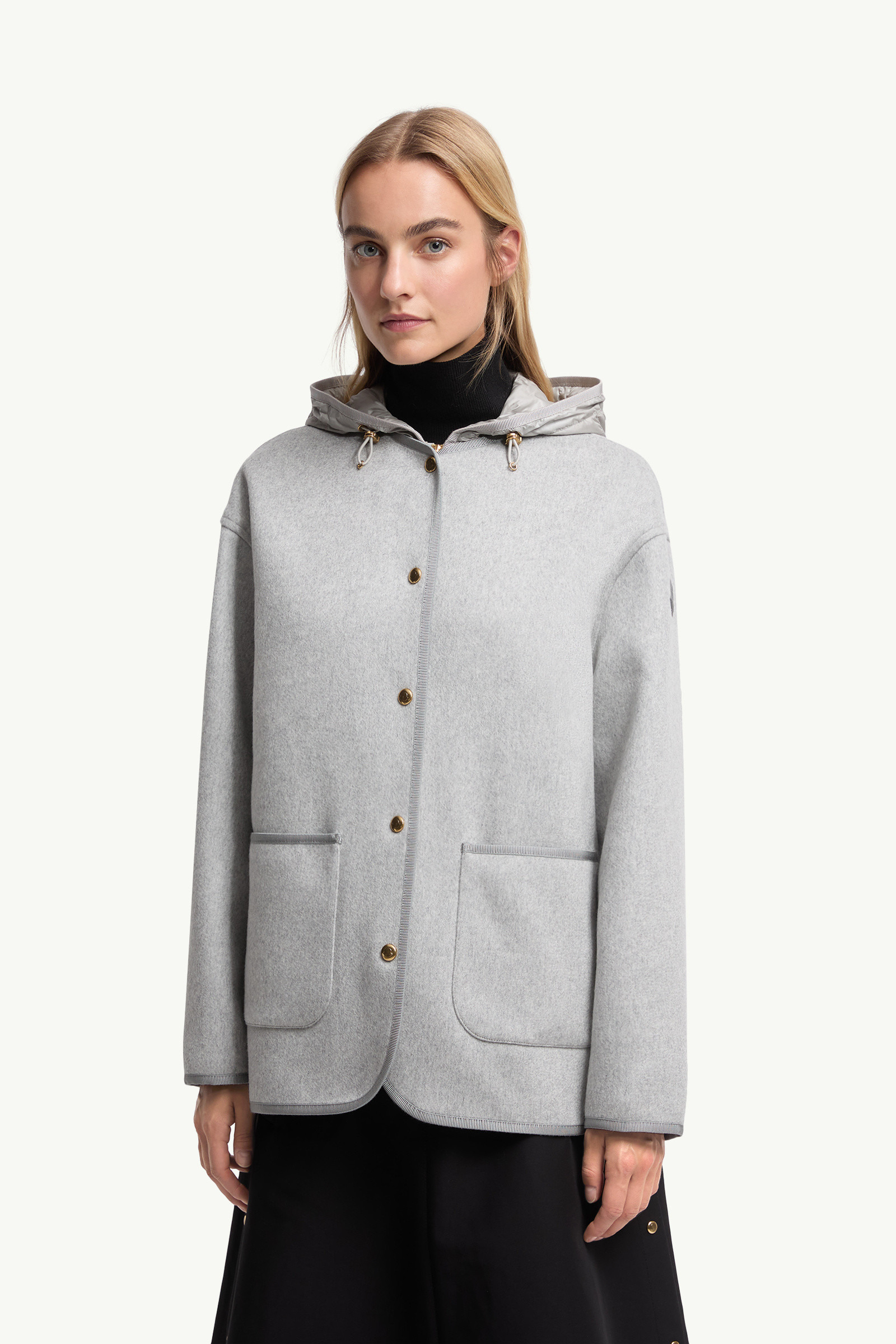 Reposse 3-in-1 Wool & Cashmere Short Down Jacket - 3
