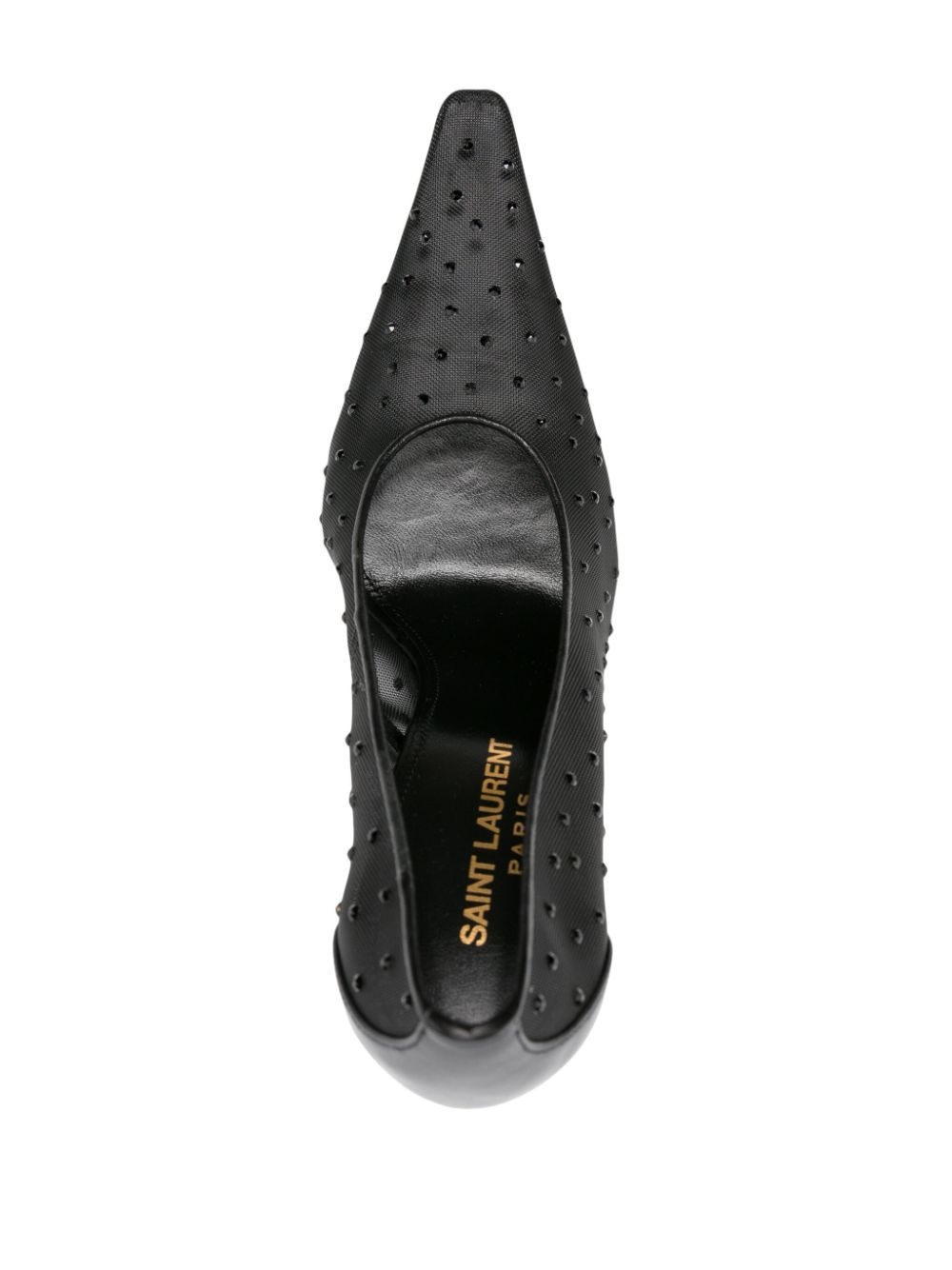 Anja 115mm rhinestoned pumps - 4