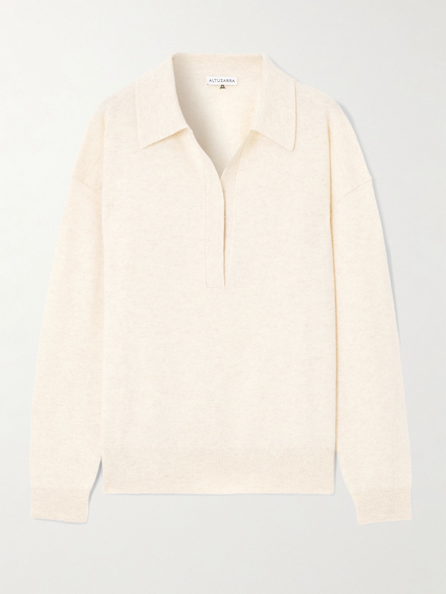 Zaq cashmere sweater Cream - 1
