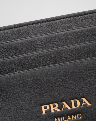 Prada Leather card holder outlook