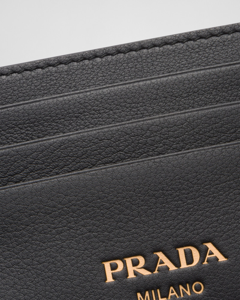 Prada Leather card holder outlook