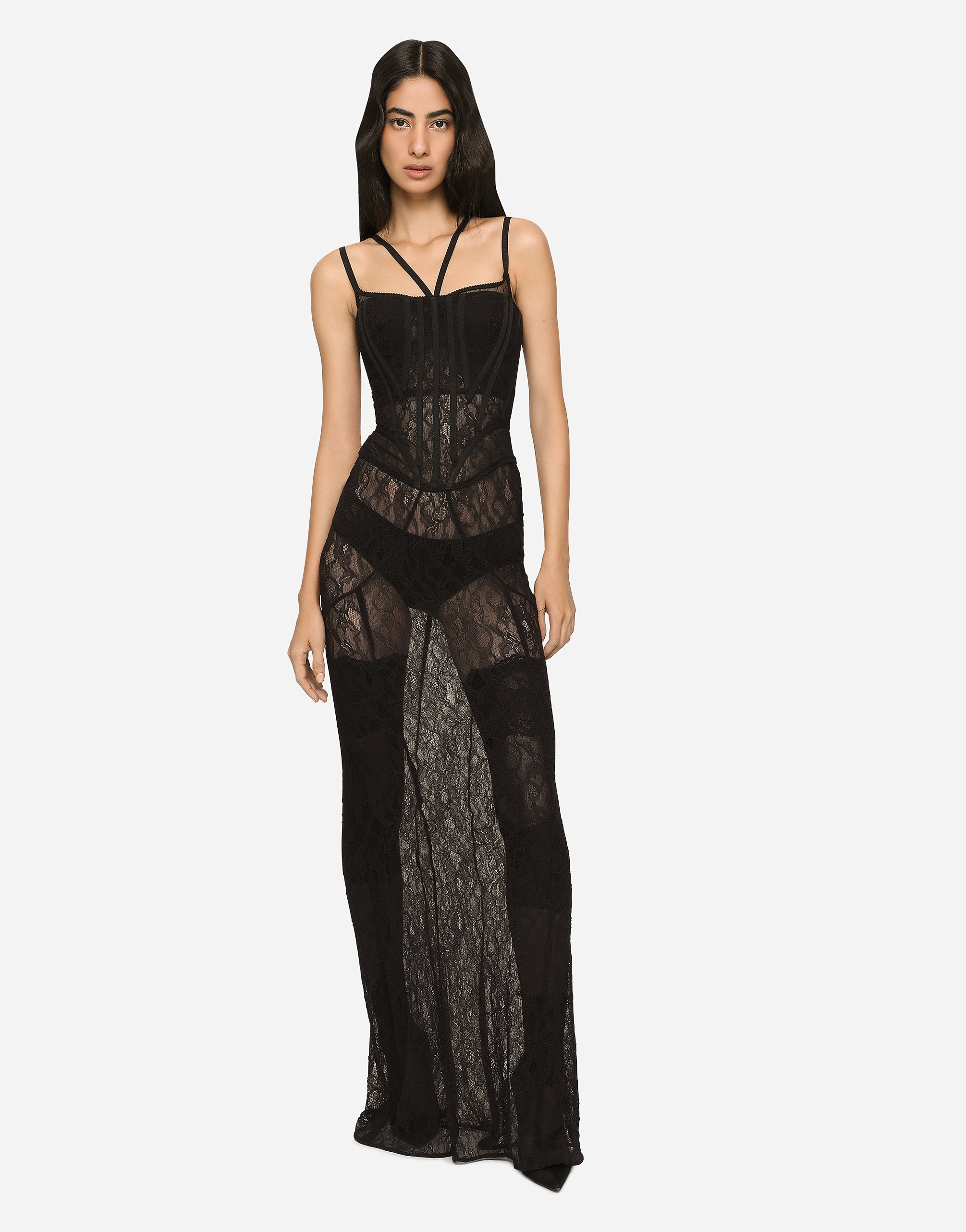 Long lace corset dress - 2