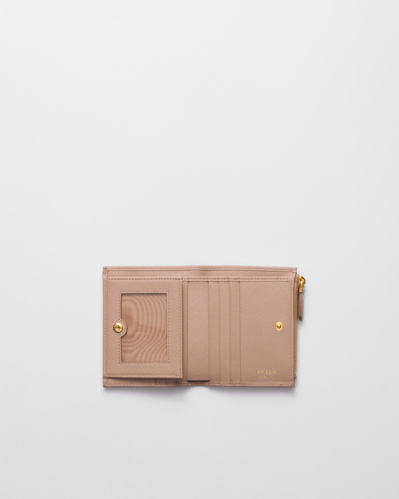 Prada Small Saffiano Leather Wallet outlook