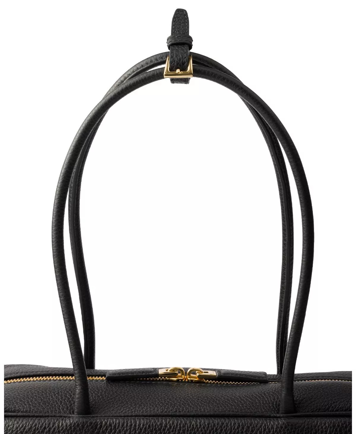 Large Leather Top-Handle Bag - 6