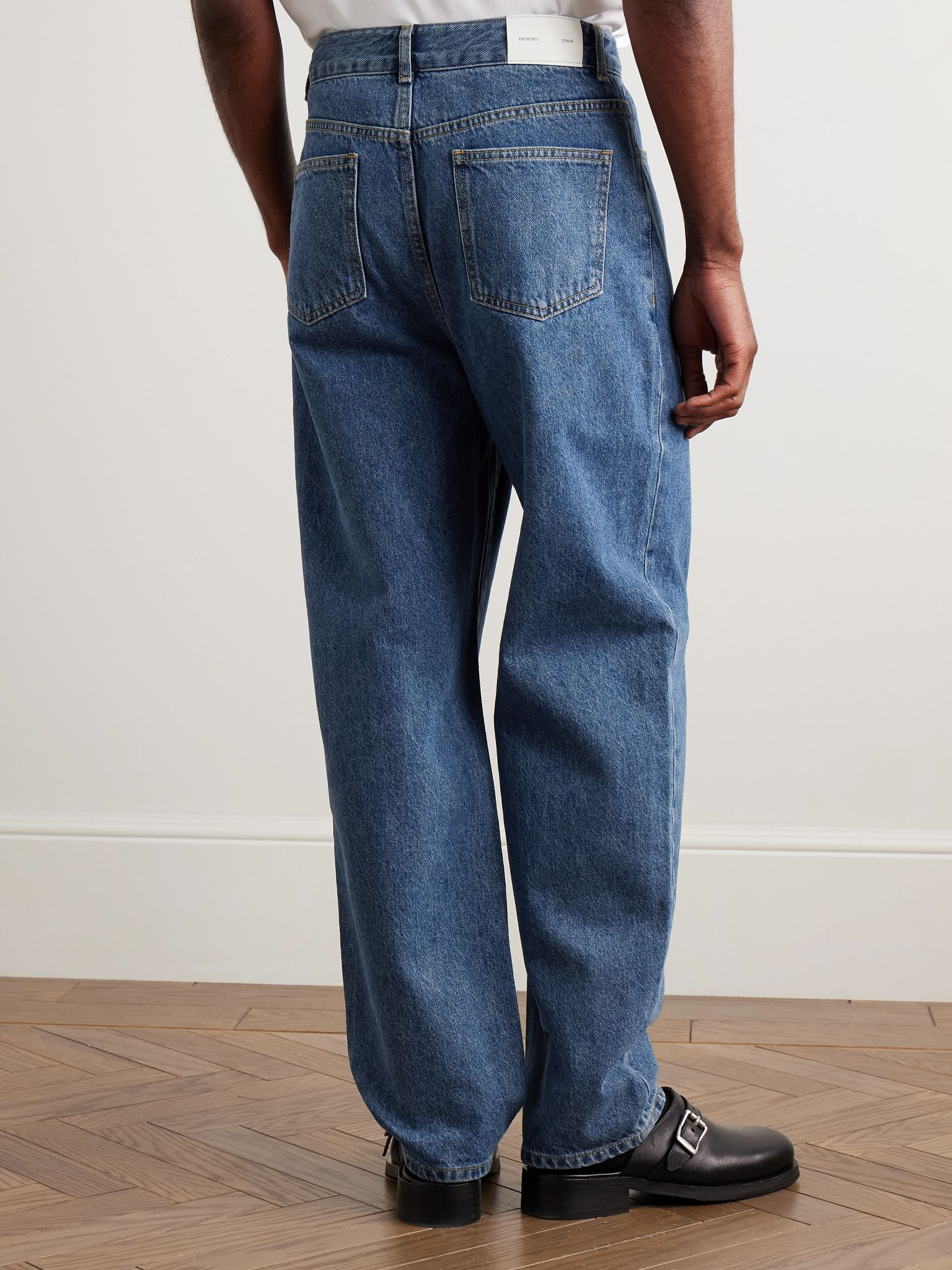 Straight-Leg Jeans Blue - 4