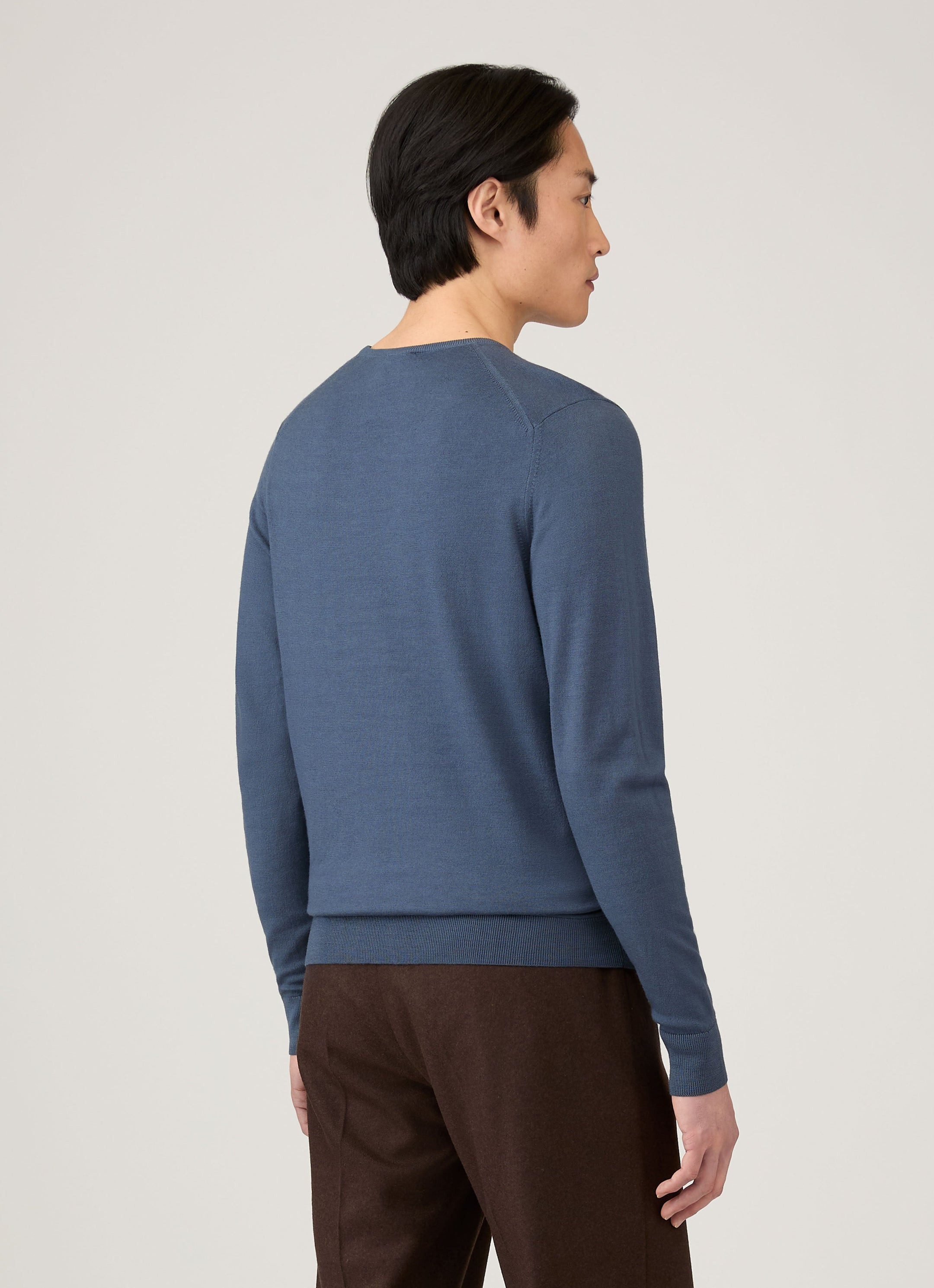 Extra‑Fine Merino Crew Neck - 5