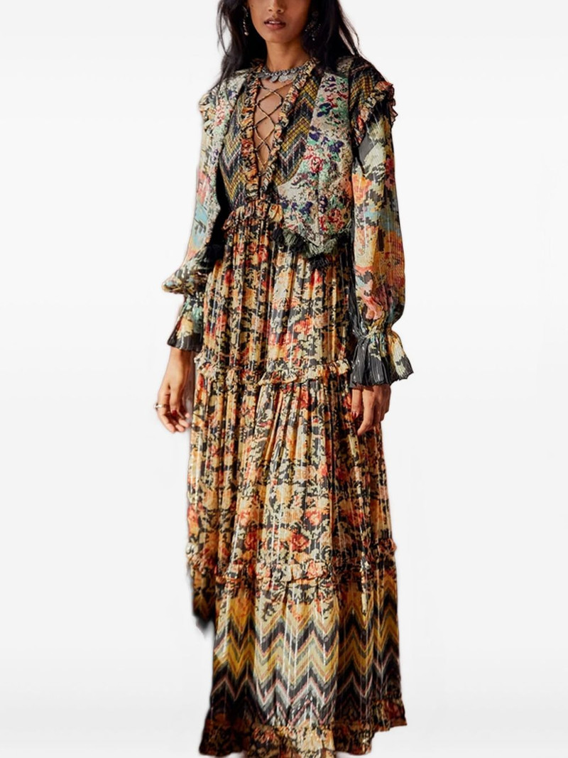 Lief beaded jacquard gilet 1