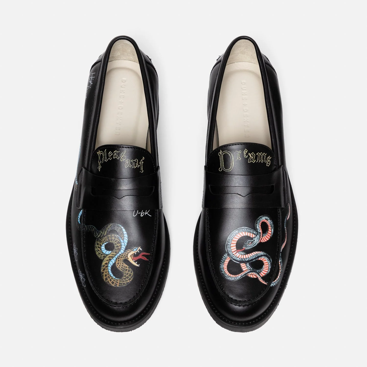 Wilde Pleasant Dreams Snake Penny Loafer - Men's - 1
