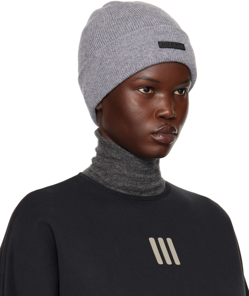 Fear of God Gray Cashmere Beanie outlook