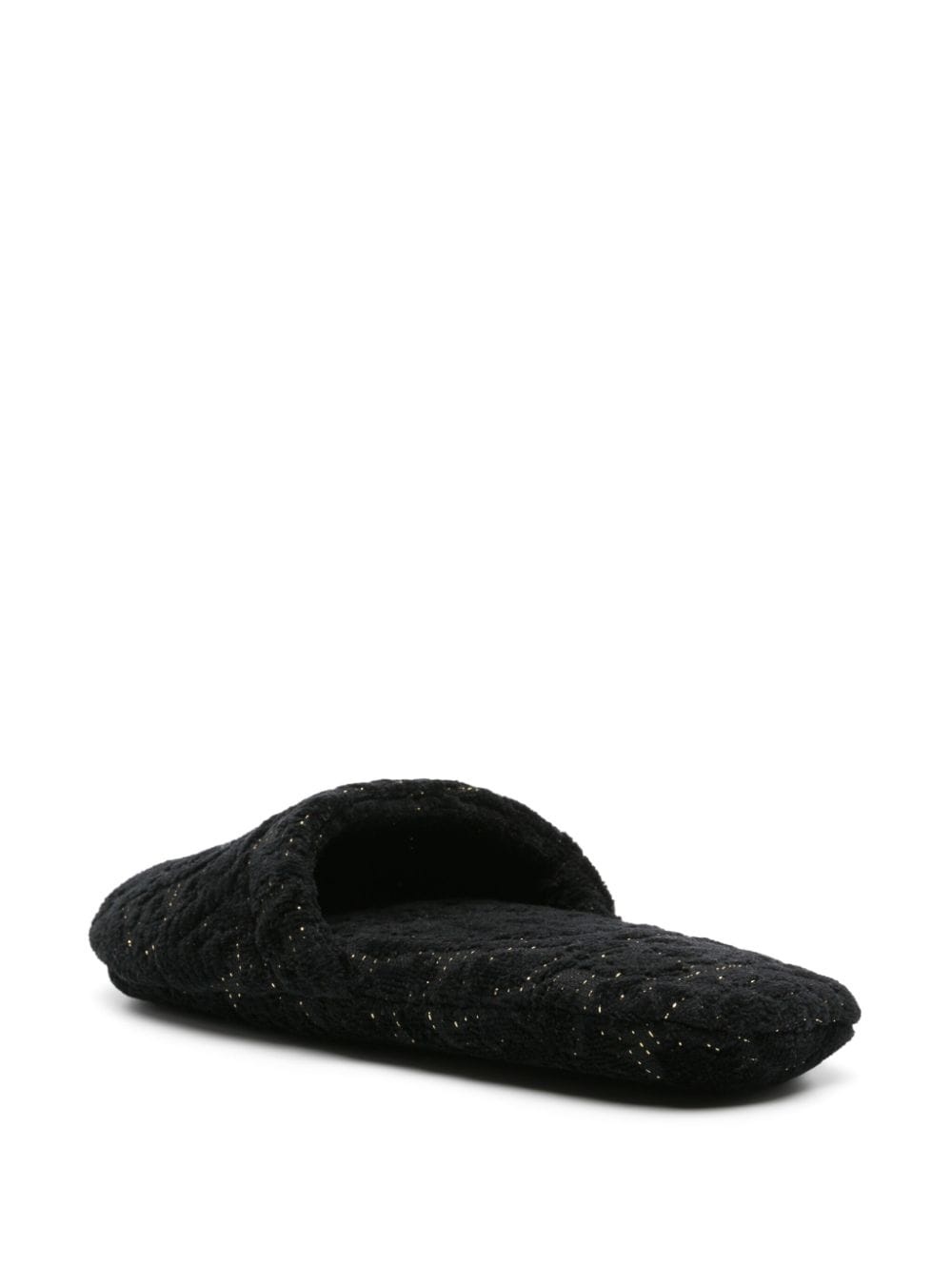 Barocco cotton blend slippers - 3